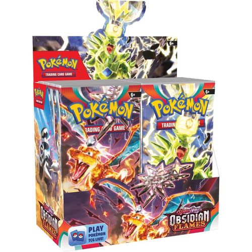 Buy Obsidian Flames Booster Box | Pokémon Europe | TCGBoxShop