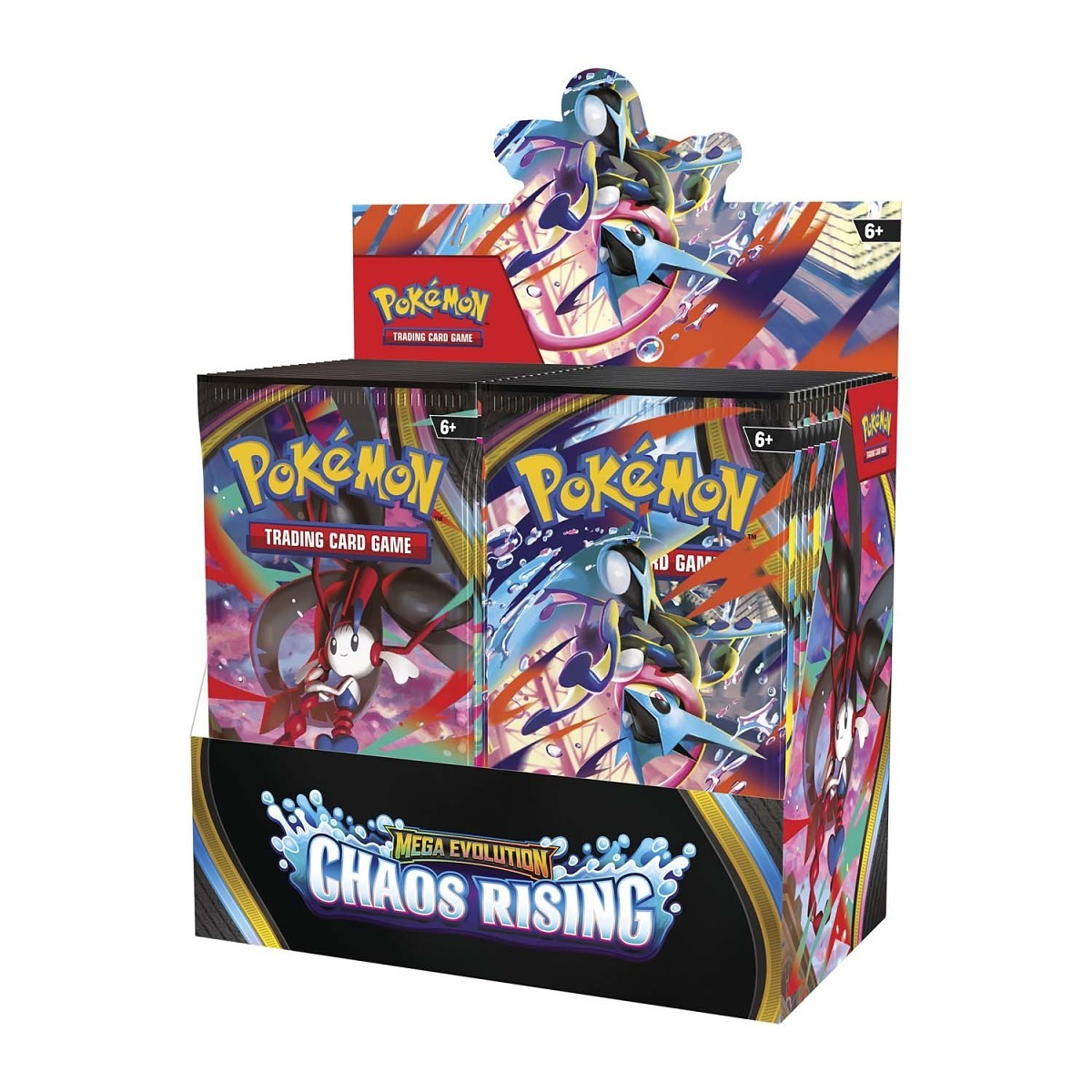 Pok&eacute;mon TCG: Mega Evolution-Chaos Rising Booster Display Box (36 Packs)