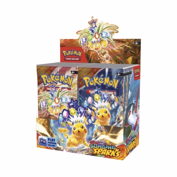 Surging Sparks Pokémon Booster Display