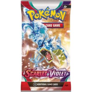 Pokemon TCG Scarlet Violet Booster Wrap Gyarados en 559x1024 500x