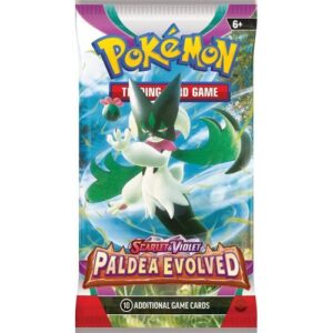 Pokemon TCG Scarlet Violet Paldea Evolution Booster MeowsCarada EN 559X1024 500X