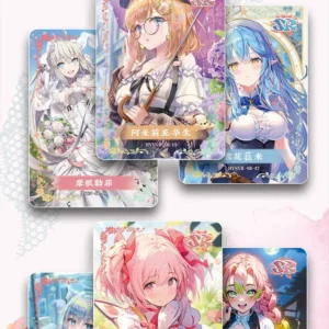 kf S14f1702d150c4566bf359db4b7832e0dC Goddess Story Card Flower Girl Flower God Chapter Cards Girl Cards Ganyu Ram Animation Collection Card