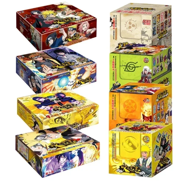 kf S170c547c297a4272aa950d9a2c7ccdf6d Naruto Card Deluxe Collection Edition Card Naruto Sasuke Anime Character TCG Board Game Toys Children Gifts