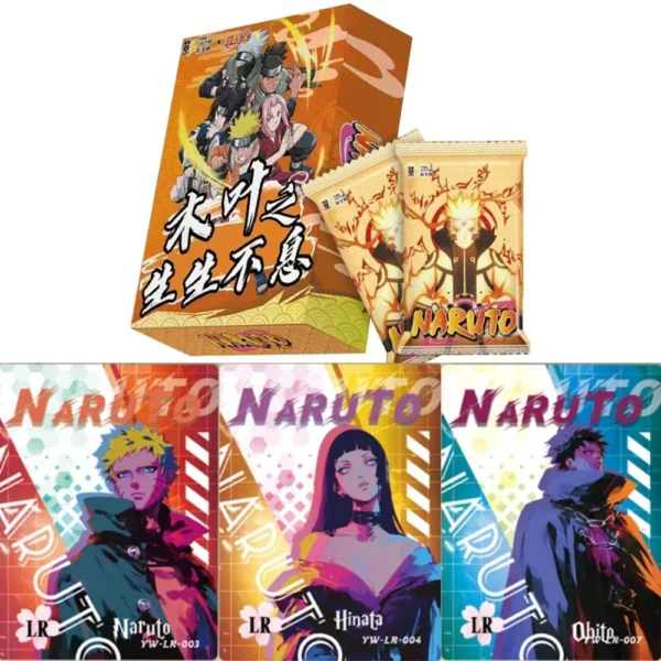 KF S1F5F3F31B24C4E5A974A81F81297FA0BL NARUTO Kort Livet til Konoha er Endless Konoha Bond Uzumaki Naruto Sasuke Hyuga Hinata Anime