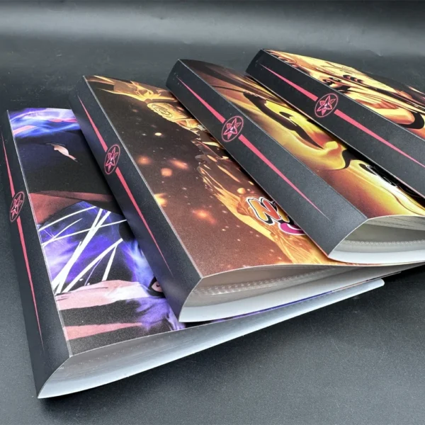 kf S2b3fd3b148c242fa93642368fa628720S Naruto Card Card Book Uzumaki Naruto Uchiha Itachi Kyubi Anime Character Collection Book Storage Set Collection