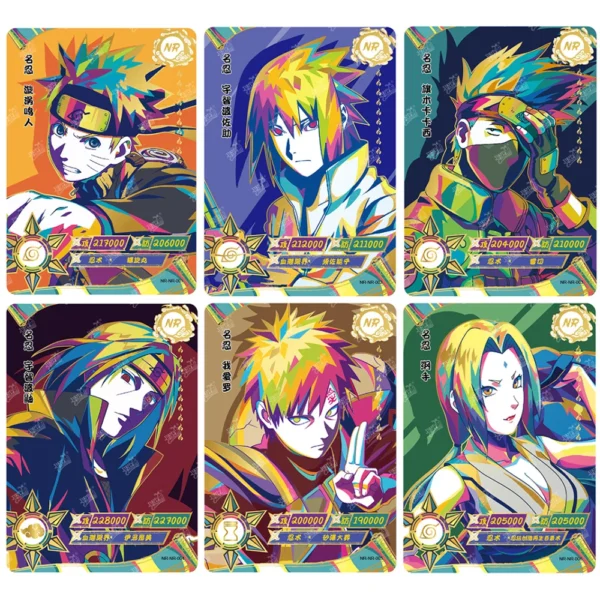 KF S30270B550D4E415BBB7D1BE75B9393BAE Kayou Naruto Nr Kart 9 5 Dereceli Kart Derecelendirme Kartı Naruto Sasuke Uchiha Obito Gaara Koleksiyonu