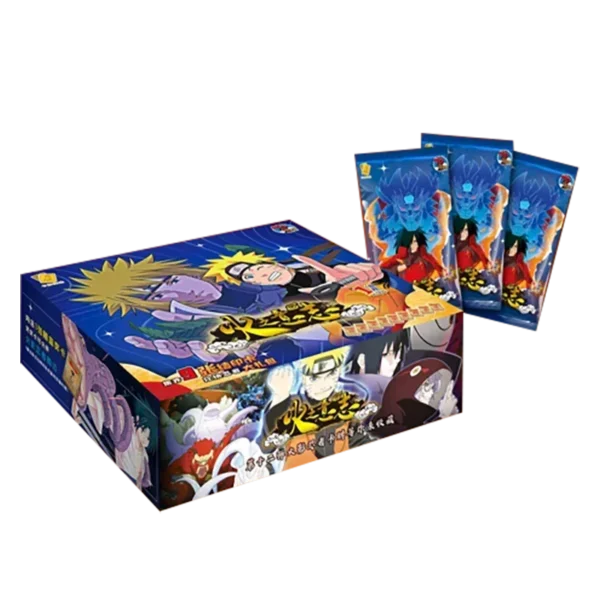 kf S319489e519da468ea9a32922ca677da2U Naruto Card Little Dinosaur New Will of Fire Rare Metal Flash Cards SSP Card Anime Peripheral