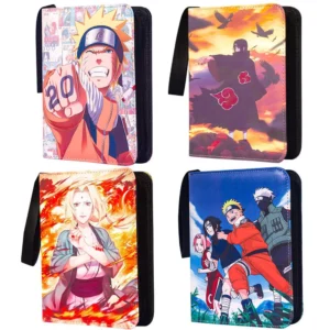 kf S3d691f3fa4bc43f5b99a07b16d7b8724y Naruto Card Storage Binder 50 Pages Jiugongge Sasuke Sakura Kakashi Tsunade Naruto Special Collection Book Folder