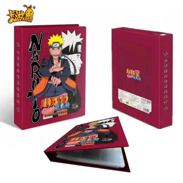 kf S4cd35cff09bd4950a888ec4eb139e4e3E The New Naruto Deluxe Card Book Large Collection Book PR Card Pack Genuine Card Book Folder