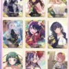kf S57f7985da2754caba8ec9fcd54c62778o New Goddess Story Card Qingzhi Chapter Exquisite Painting Style Flash Card Anime Character Collection Card Toys