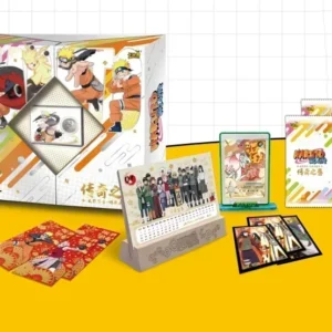 kf S5cdb4f7d86be4a6e9c83205107ed92dbU KAYOU Naruto Card New Year Gift Box Rare SE Cards Limited 3D SP Card SV Golds