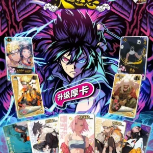 kf S646f5a2a8ff84856ba14ae702f106a62m Naruto Card Will of Fire Deluxe Collection Edition Card Naruto Sakura Sasuke Anime Character TCG Board