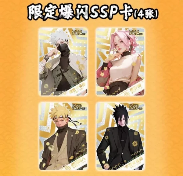 KF S66B5C61F9D874D839E3861B0068AF697A NEW NARUTO CARD Dazzling Collector S Edition Rare Flash SSP Card Brick Flash Naruto Sasuke Collector