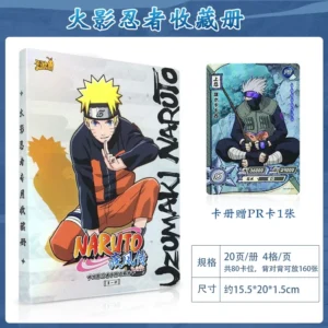 kf S7099988c1a114bd79e122976610ca66cw KAYOU Genuine Naruto Card Book Collection Card Folder Card Book