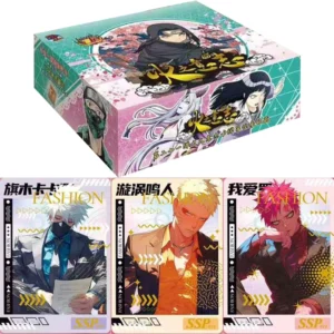 kf S86c7d113002845a1804614e1c294febcY Naruto Card Will of Fire Series Anime Character Rare Flash SSR Card Deluxe Collection Edition Card