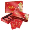kf S888566a8603f47d2af9cdf45d4206112i New Naruto Card New Year Gift Box New Year s Edition Will of Fire Rare Red