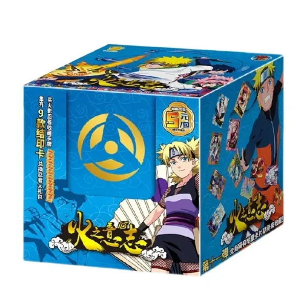 kf S8c11fede32a8447a98c568d4c6fd74d9A Naruto Card Deluxe Collection Edition Card Naruto Sasuke Anime Character TCG Board Game Toys Children Gifts