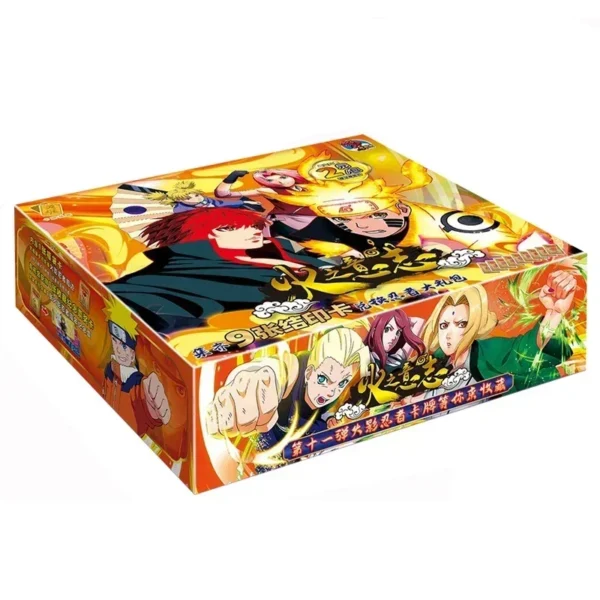 kf S8eb77ef3e1e847f6934edec1b936b544X New Naruto Card 10th Collector s Edition Uchiha Sasuke Cards Bronzing SR Card PR Flash Cards