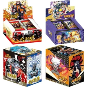 kf S9cd794b182d24efeba46062d0740e357q Naruto Card Hot Stamping Thick Card Sasuke Sakura Kakashi Rare Popular Anime Character Collectible Cards Toy