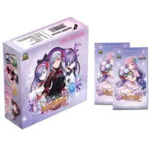 kf Sa8b17a24eff44739bea6c2153e394045n New Goddess Story Card Fufeng Chapter Colorful FlashCard Anime Character Collection Card Games Toys Child Gifts