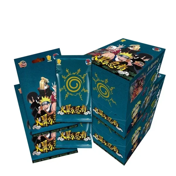kf Sabdada35cd85462696c385f411d52181X New Naruto Card Will of Fire Deluxe Collection Edition Card Naruto Sasuke Anime Character TCG Board
