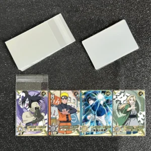 kf Saee55cedd08f4d9f92cef78861a92d0bK Naruto Card Card Film Protective Film Cards Sleeve Cards Bag Opening Seal Plastic Sleeve Protective Sleeve