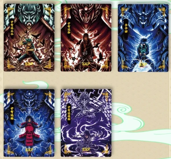 kf Sb18033d571574c3abc190544b74c0399e Naruto Card The Life of Konoha Is Endless Konoha Bond Uzumaki Naruto Sasuke Hyuga Hinata Anime