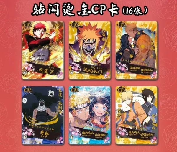kf Sb40b576918b34b128a00f5f9b4d0de18w Naruto Card Will of Fire Deluxe Collection Edition Card Naruto Sakura Sasuke Anime Character TCG Board