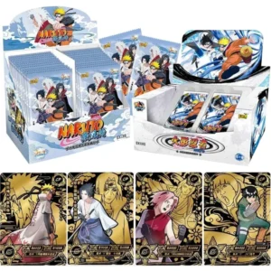 kf Sbad81278274546b6996df02d2048d6f0h KAYOU Naruto Card Rare CR Flash Cards MR Card Anime Surrounding Board Game Collection Card Children