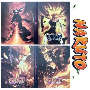 kf Sbcae31e8a83c4f949f0ebc2a57946bd66 Naruto Card Card Book Uzumaki Naruto Uchiha Itachi Kyubi Anime Character Collection Book Storage Set Collection