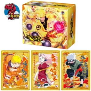 kf Sc1c8ae7e612442ceaee4ce33197be321K Naruto Card Little Dinosaur New Will of Fire Rare Metal Flash Cards SSP Card Anime Peripheral