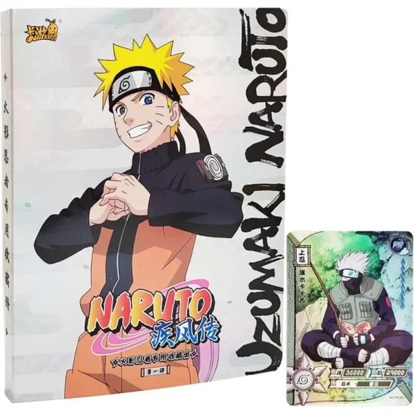 kf Scc7cd1c515f54a8bb8a30e04d421573d1 KAYOU Genuine Naruto Card Book Collection Card Folder Card Book