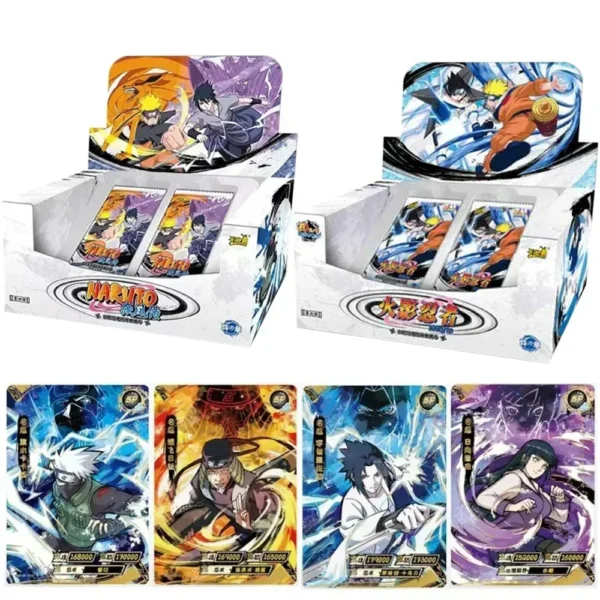 kf Scd6112a51d684a48b3a44b89be63fc4c4 New Naruto Card Genuine SP Card New Year Gift Male Heritage Collection Card Anime Surrounding Board