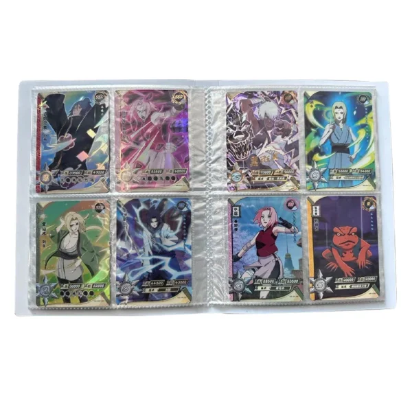 kf Sd4e2ee45edbb45999e88ea35380d5e018 Naruto Card Card Book Uzumaki Naruto Uchiha Itachi Kyubi Anime Character Collection Book Storage Set Collection
