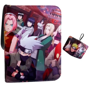 kf Sea464abbd581405c8fd5756b133c6a2eU Naruto Card Storage Binder 50 Pages Jiugongge Sasuke Sakura Kakashi Tsunade Naruto Special Collection Book Folder