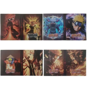 KF SF18E869209E04466889479B9D4016AE95 Naruto Card Card Book Uzumaki Naruto Uchiha Itachi Kyubi Anime Character Collection Set Set Collection