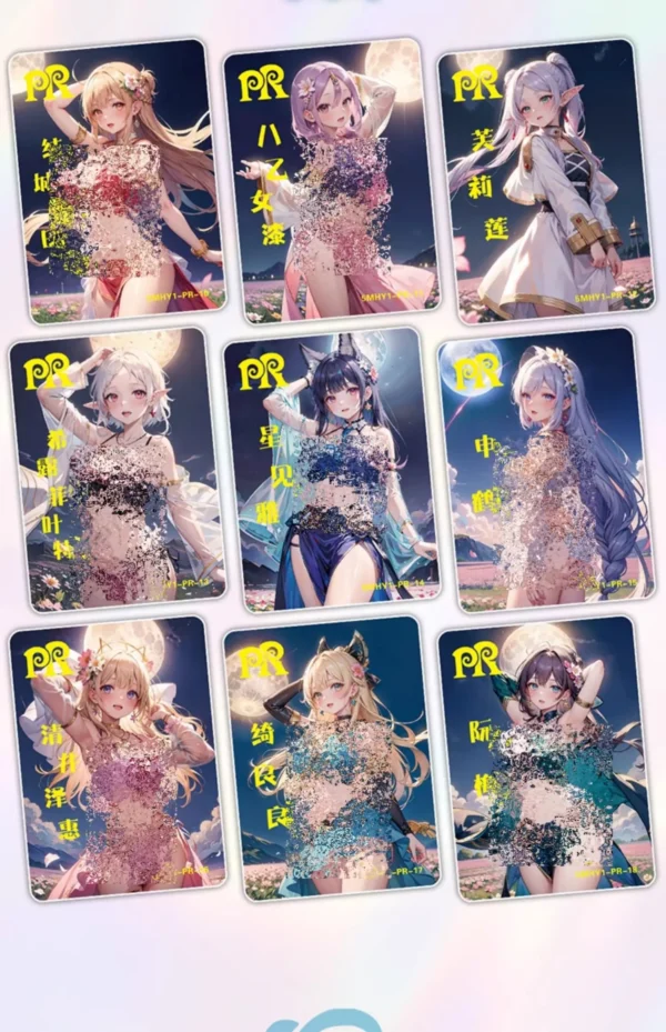 kf Sf2ddd34ddf3646f1b2eb0d2b136da882A Goddess Story Card Midsummer Sexy Cool Card Cards Girl Cards Ganyu Ram Animation Collection Card Toys