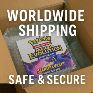 Safe Worldwide Shipping for Pokémon TCG Booster Boxes